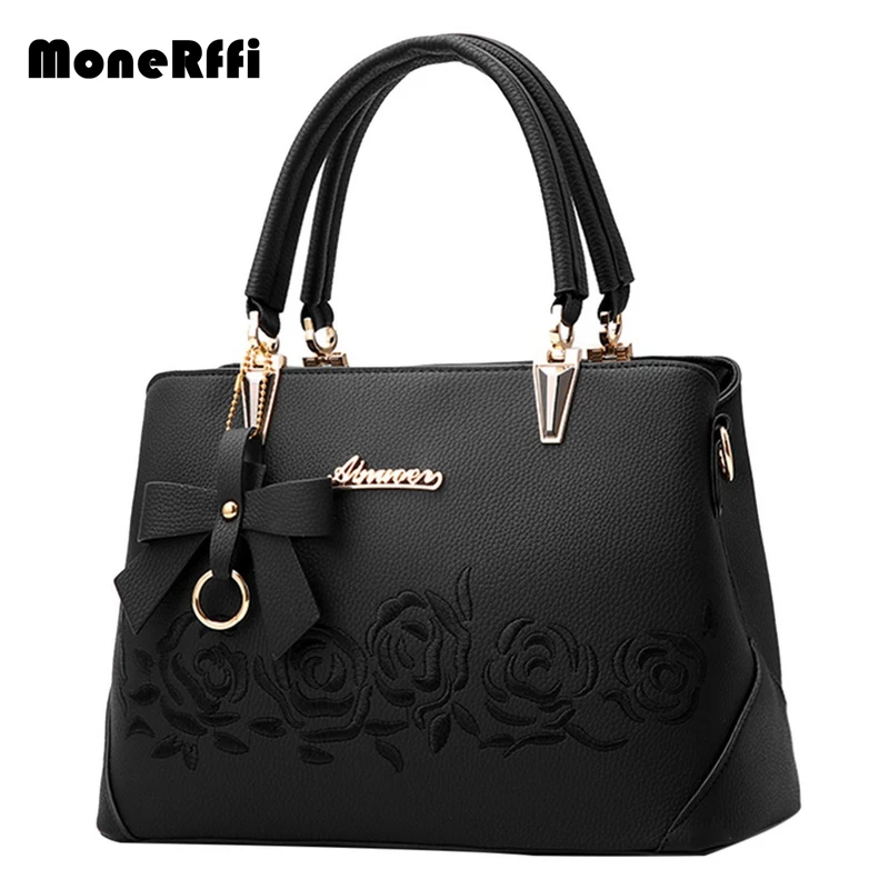 MoneRffi Women 1 PCS Vintage Handbag Crossbody PU Leather Casual Tote Bow Shoulder Bag Feamale Flower Rose Printing Message Bags
MoneRffi Women 1 PCS Vintage Handbag Crossbody PU Leather Casual Tote Bow Shoulder Bag Feamale Flower Rose Printing Message Bags