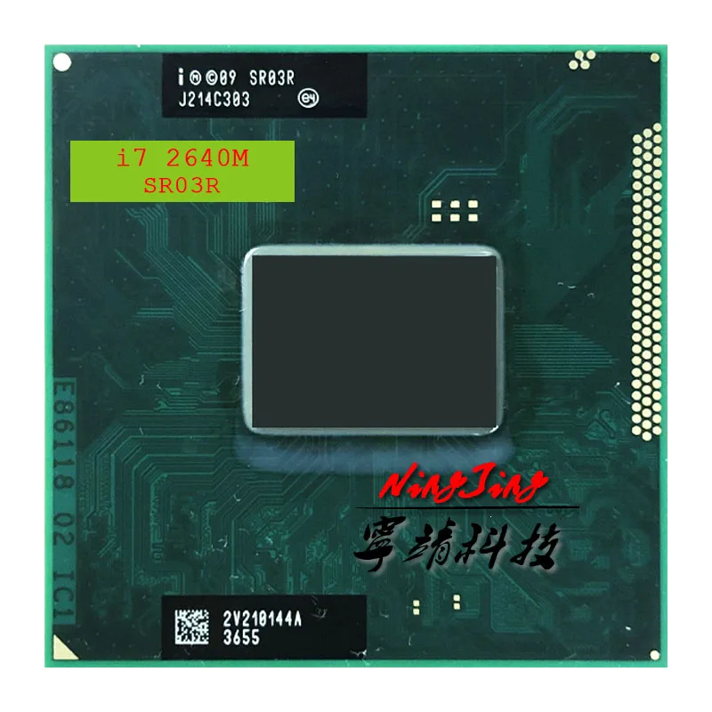 Процессор Intel Core i7 2640M SR03R двухъядерный процессор с четырехъядерным процессором 2 8