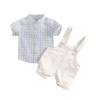 2019 New Summer Baby Boy Girl Sets Cotton Kids Short-sleeved Cartoon ops Shirts+Shorts Overall Suit 2PCS 0-3Y Children's Wear
2019 New Summer Baby Boy Girl Sets Cotton Kids Short-sleeved Cartoon ops Shirts+Shorts Overall Suit 2PCS 0-3Y Children's Wear