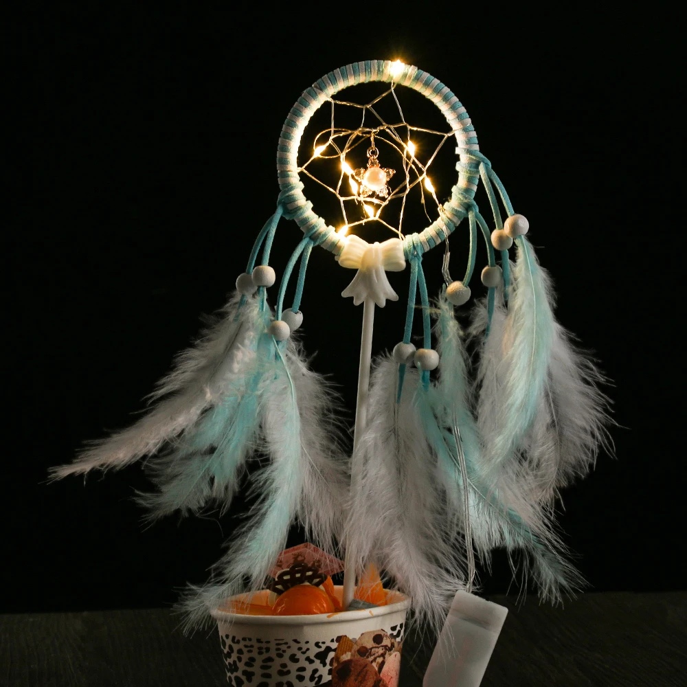 Happy Birthday Dreamcatcher Cake Decor Dreamcatcher/Star LED Flash Cake Toppers For Party Decoration Suppliers Cake Decorating 
Happy Birthday Dreamcatcher Cake Decor Dreamcatcher/Star LED Flash Cake Toppers For Party Decoration Suppliers Cake Decorating
