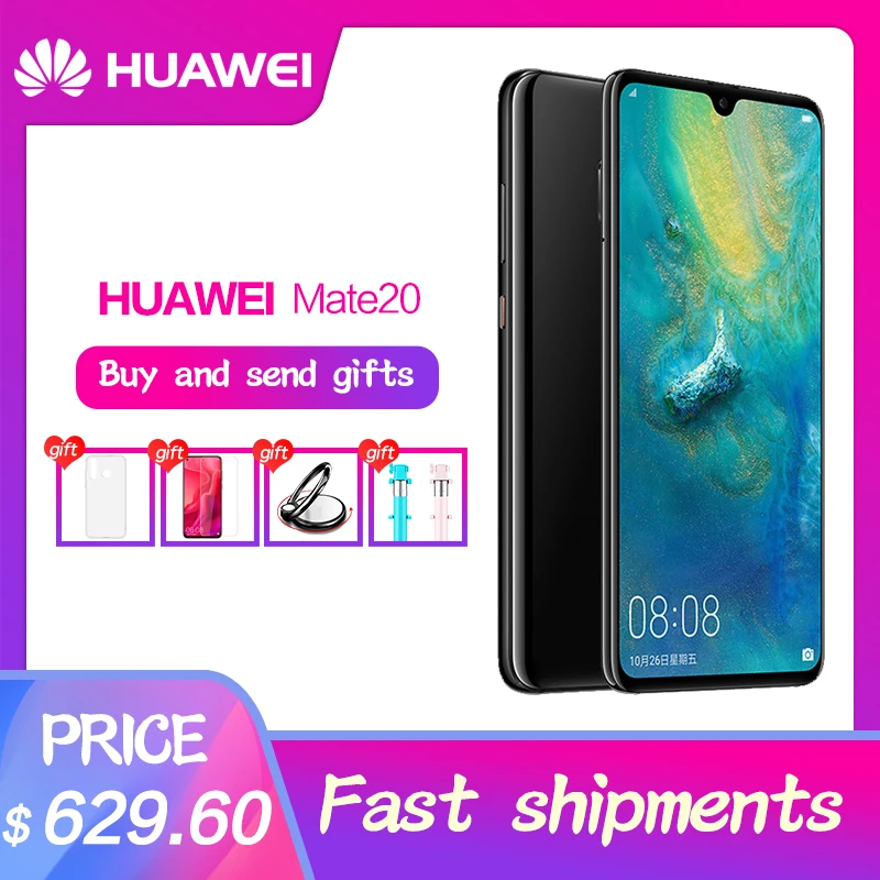 HUAWEI Mate 20 Full Screen 2244X1080 Kirin 980 octa core Android 9 4000 mAh 4*Camera Charger 4.5V/5A
HUAWEI Mate 20 Full Screen 2244X1080 Kirin 980 octa core Android 9 4000 mAh 4*Camera Charger 4.5V/5A