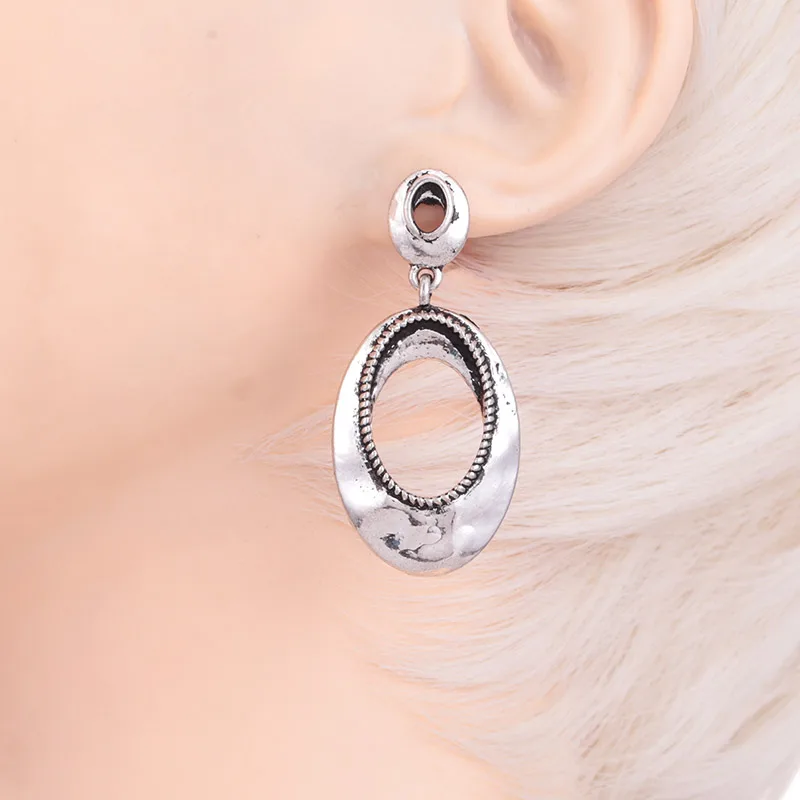 Sehuroan Bohemian Oorbellen Wedding Drop Earrings For Women Statement Vintage Gold Pendientes Fashion Jewelry Wholesale (10)