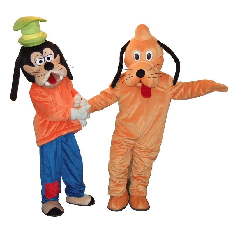 Dog Mascot Costumes pluto And goof Mascot Fancy Dress Performance movie costume mascot cosplay
Dog Mascot Costumes pluto And goof Mascot Fancy Dress Performance movie costume mascot cosplay