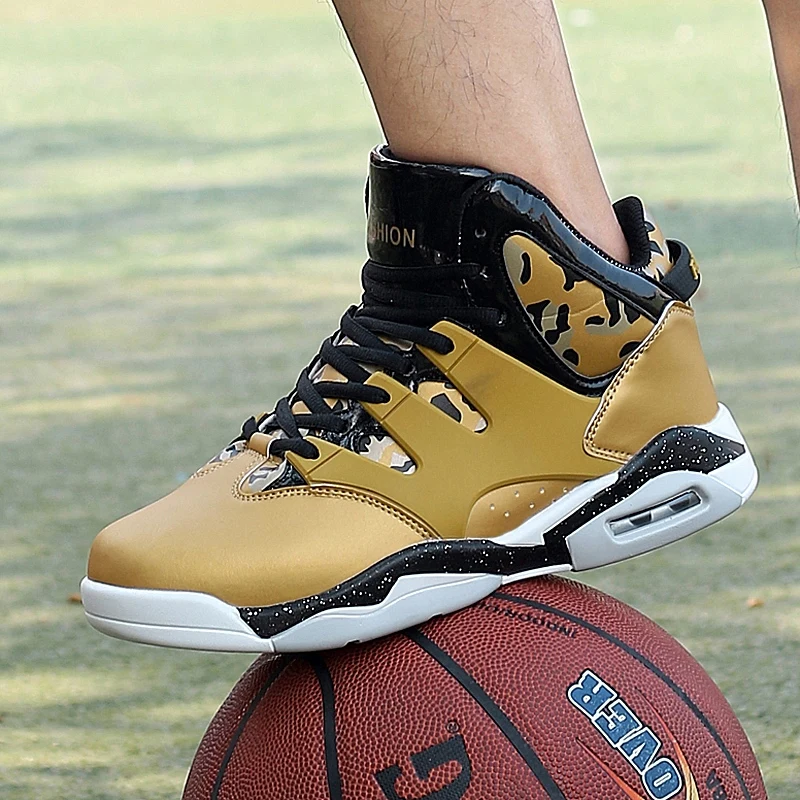 Weweya New Arrival Basketball Shoes Men High Top Cushioning Sneakers Original Lace Up Sport Shoes Women Athletic Shoe Size 36-48
Weweya New Arrival Basketball Shoes Men High Top Cushioning Sneakers Original Lace Up Sport Shoes Women Athletic Shoe Size 36-48