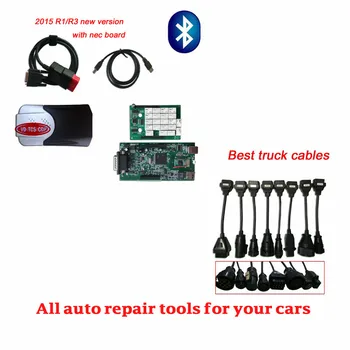 Free Shipping 201503 software with Bluetooth VD TCS CDP Pro PLUS with Full set 8pcs truck cables Diagnostic Tool
Free Shipping 201503 software with Bluetooth VD TCS CDP Pro PLUS with Full set 8pcs truck cables Diagnostic Tool