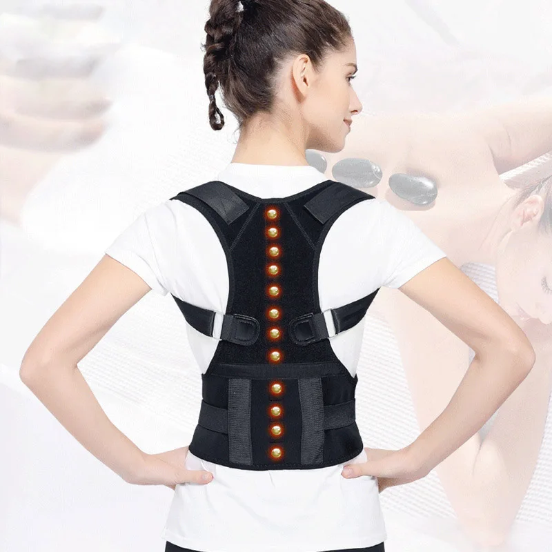 Adjustable Magnetic Posture Corrector Back Support Correction Belt Shoulder Braces Waist Care YS-BUY
Adjustable Magnetic Posture Corrector Back Support Correction Belt Shoulder Braces Waist Care YS-BUY