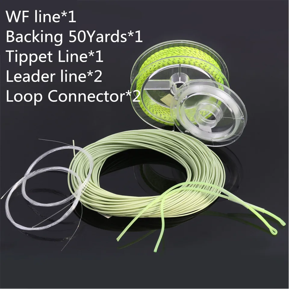 Комбинированная нахлыстовая леска Maximumcatch 2wt/3wt/4wt/5wt/6wt/7wt/8wt футов (основная