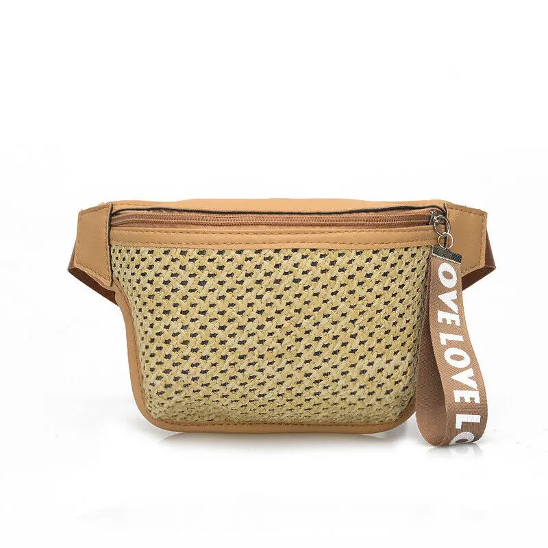2019 new bohemian hand-woven straw fanny pack fashion women's waist bag portable leisure purse chest bag
2019 new bohemian hand-woven straw fanny pack fashion women's waist bag portable leisure purse chest bag