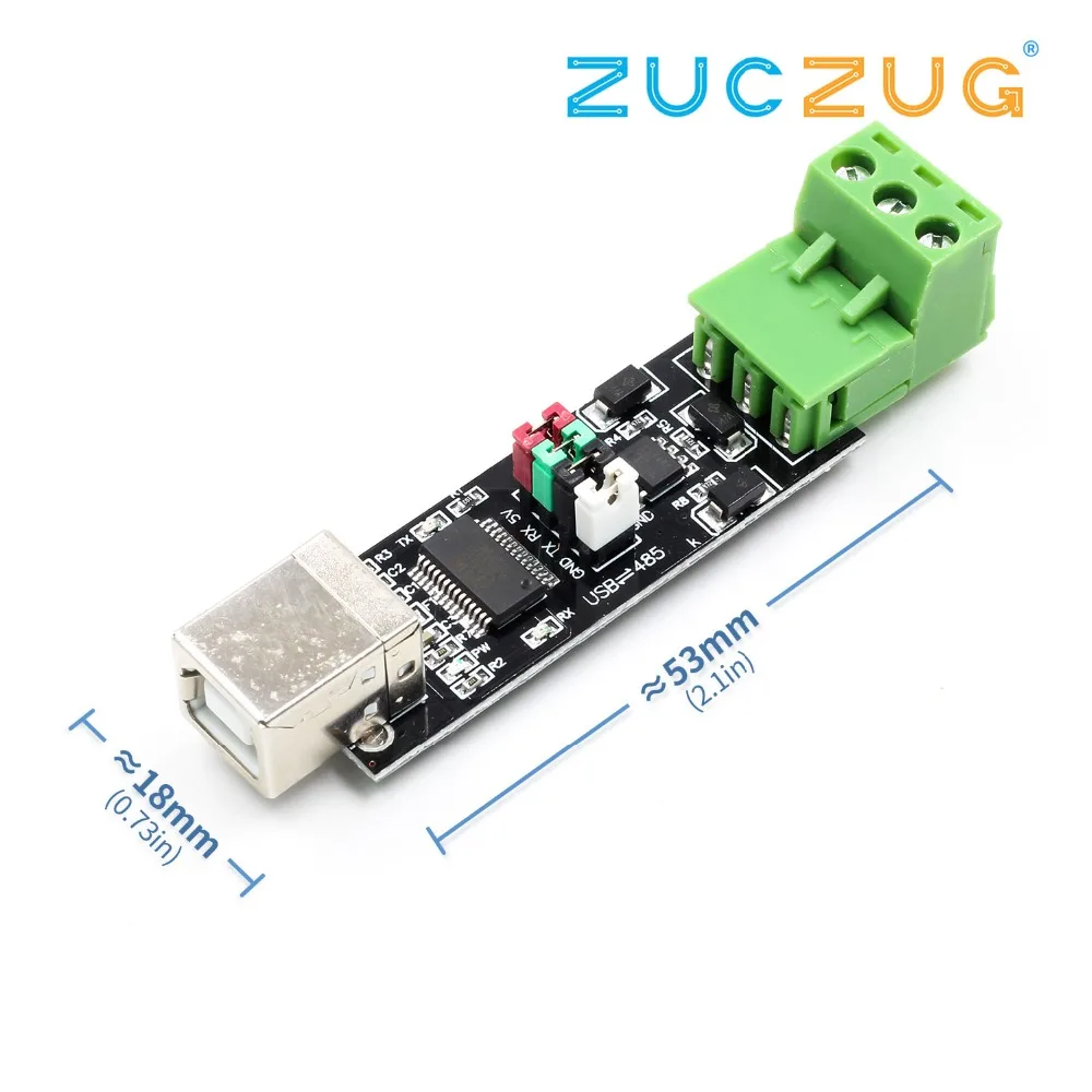 Double Protection USB to 485 Module FT232 Chip USB to TTL/RS485 Double Function USB 2.0 to TTL RS485 Serial Converter
Double Protection USB to 485 Module FT232 Chip USB to TTL/RS485 Double Function USB 2.0 to TTL RS485 Serial Converter