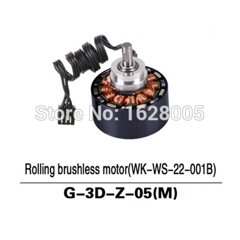 Walkera G-3D Brushless Camera Gimbal Parts Rolling Brushless Motor (WK-WS-22-001B) G-3D-Z-05 (M)
Walkera G-3D Brushless Camera Gimbal Parts Rolling Brushless Motor (WK-WS-22-001B) G-3D-Z-05 (M)