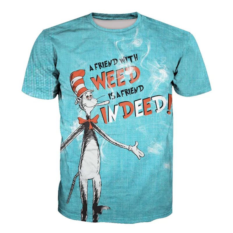 Cute Acrobatic Cat A FRIEND WITH Weed IS A FRIEND INDEED Print 3D T-shirt Men Women TShirt Summer Tops Tees tshirts Blue Clothes
Cute Acrobatic Cat A FRIEND WITH Weed IS A FRIEND INDEED Print 3D T-shirt Men Women TShirt Summer Tops Tees tshirts Blue Clothes