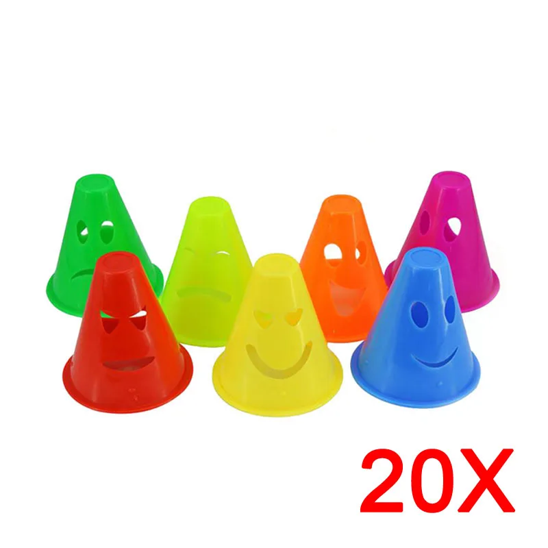 20pcs/Lot Funny Wink Style Skate Pile Cup Windproof Roller Skating Cone Agility Training Marker Slalom Skateboard Cones DX88
20pcs/Lot Funny Wink Style Skate Pile Cup Windproof Roller Skating Cone Agility Training Marker Slalom Skateboard Cones DX88