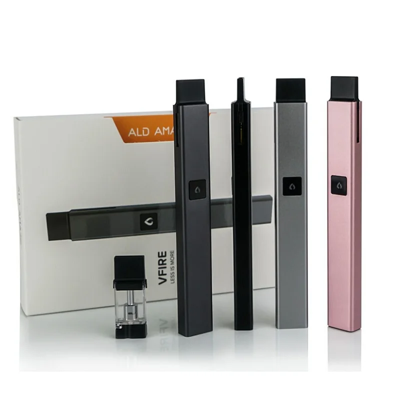 ALD Amaze VFIRE ultrathin vaporizer Vape Pen electronic cigarette kit ceramic Heating Coil 500mAh Magnetic E-Cigarettes kit