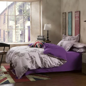 UNIKEA . . Bedding Sets Cotton Set Purple Urban Style Good Quality Soft Comforter Cover Bed Set Queen Full Size 3/4 Pcs Drop Shi
UNIKEA . . Bedding Sets Cotton Set Purple Urban Style Good Quality Soft Comforter Cover Bed Set Queen Full Size 3/4 Pcs Drop Shi