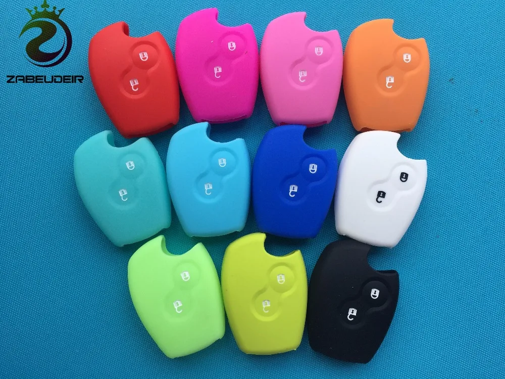 Pusakieyy 1pc 2 buttons Silicone car key case cover For Renault Clio Dacia Logan/ Sandero /Megane /Modus Espace /Kangoo keychain
Pusakieyy 1pc 2 buttons Silicone car key case cover For Renault Clio Dacia Logan/ Sandero /Megane /Modus Espace /Kangoo keychain