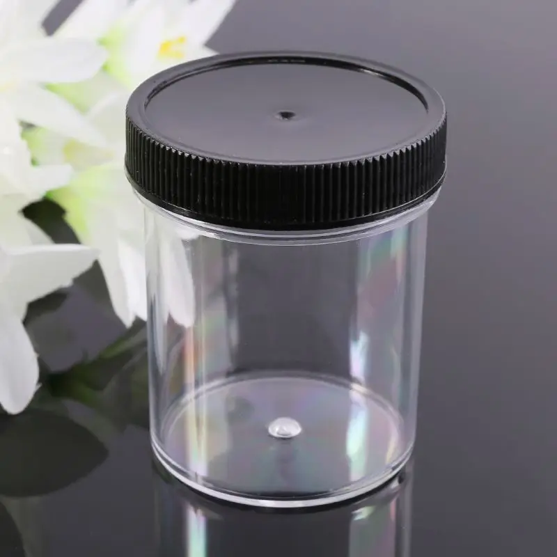 120ml Plastic Transparent Storage Container Organizer Box Bottle Jar For Foam Slime Mud Light Clay Nail Art
120ml Plastic Transparent Storage Container Organizer Box Bottle Jar For Foam Slime Mud Light Clay Nail Art