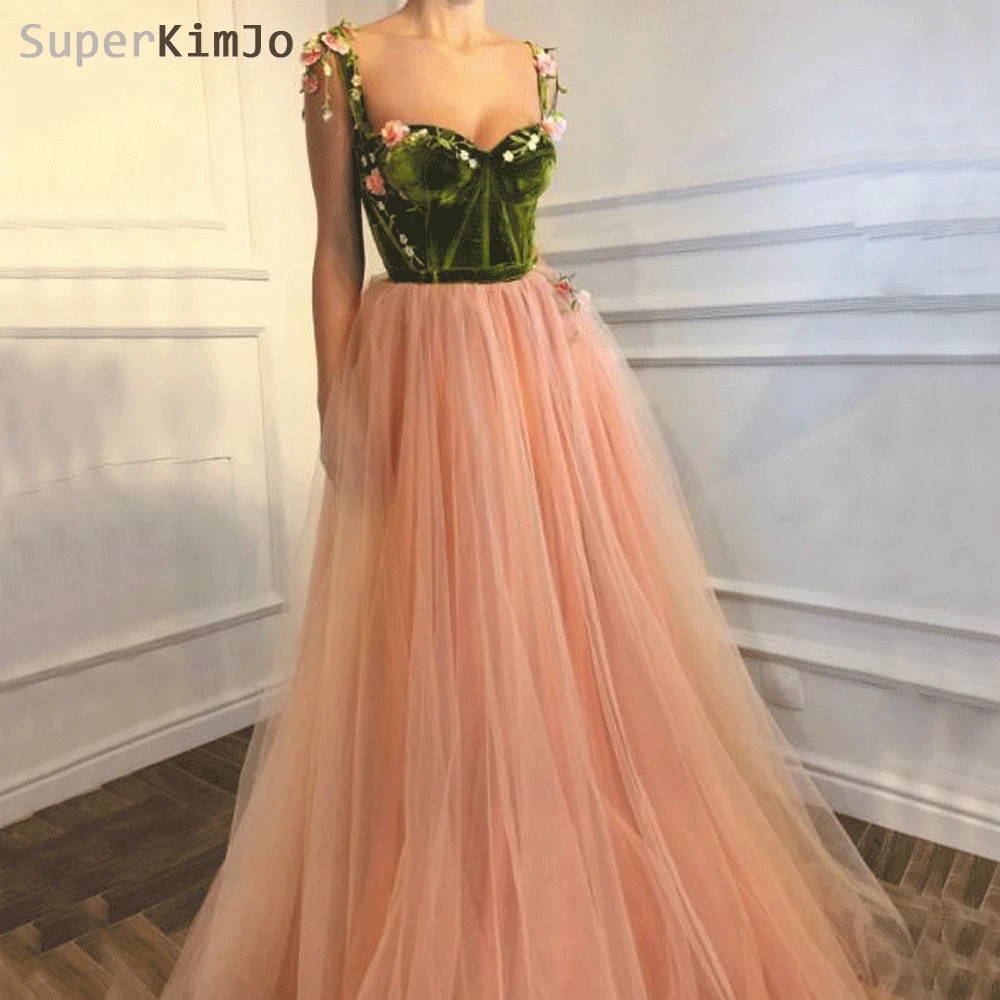 SuperKimJo Galajurken 3D Flowers Prom Dresses Long 2019 Pink Velvet Sleeveless A Line Prom Gown Vestidos De Gala
SuperKimJo Galajurken 3D Flowers Prom Dresses Long 2019 Pink Velvet Sleeveless A Line Prom Gown Vestidos De Gala