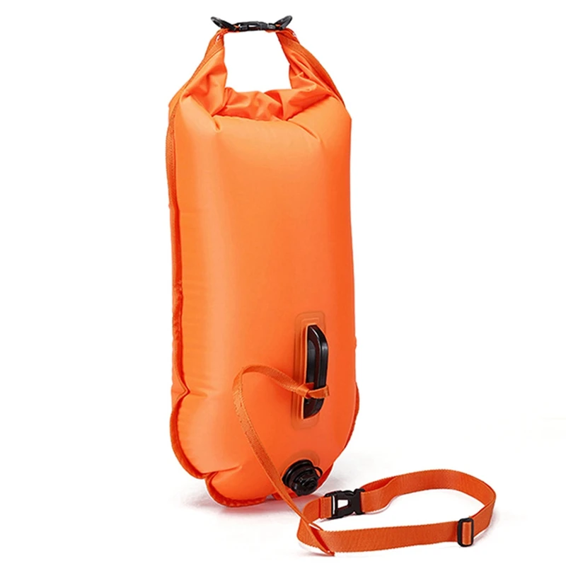 Swim buoy PVC material Float Plus, dry bag for open water swimmers and triathletes
Swim buoy PVC material Float Plus, dry bag for open water swimmers and triathletes