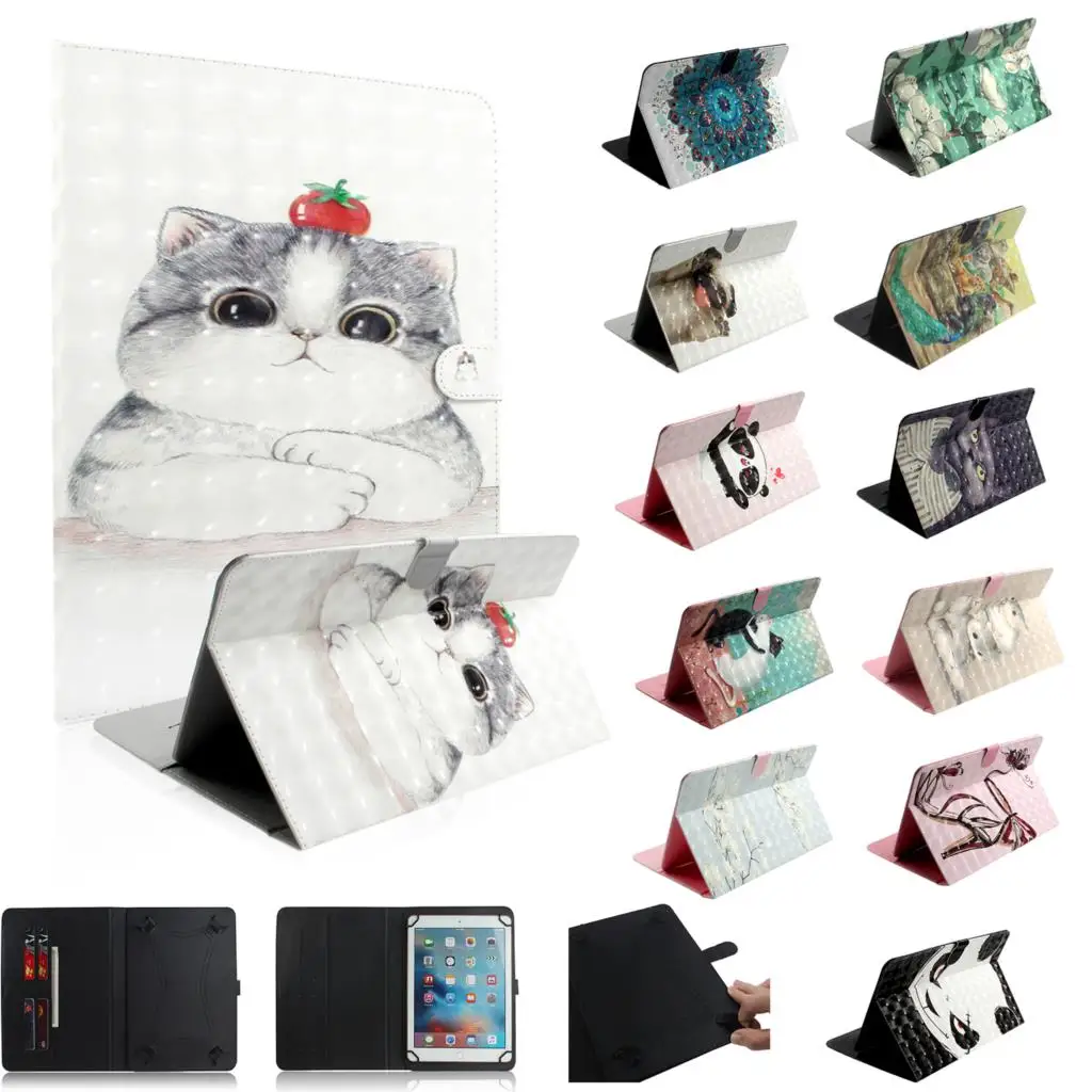 9.7 10 10.1 inch Universal Wallet Case For Huawei Lenovo 9.7" 10.1" Tablet PC Flip Stand Magnetic Panda PU Leather Cover Sleeve
9.7 10 10.1 inch Universal Wallet Case For Huawei Lenovo 9.7" 10.1" Tablet PC Flip Stand Magnetic Panda PU Leather Cover Sleeve