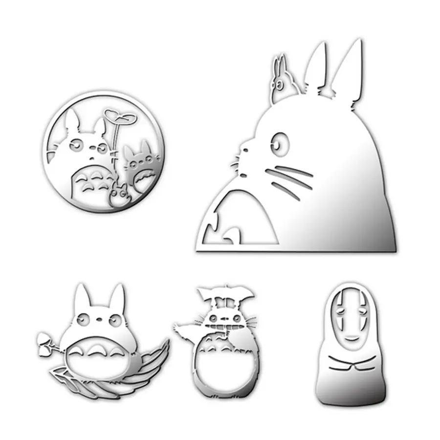 5pcs My Neighbor Totoro Cartoon Sticker Luxury Mobile Phone Laptop Sticker Car Motorcycle Decal DIY 3D Metal Stickers
5pcs My Neighbor Totoro Cartoon Sticker Luxury Mobile Phone Laptop Sticker Car Motorcycle Decal DIY 3D Metal Stickers