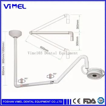 360 Degree Ceiling Mount Medical LED Surgical Exam Light Shadowless Lamp Cold Light 36W
360 Degree Ceiling Mount Medical LED Surgical Exam Light Shadowless Lamp Cold Light 36W