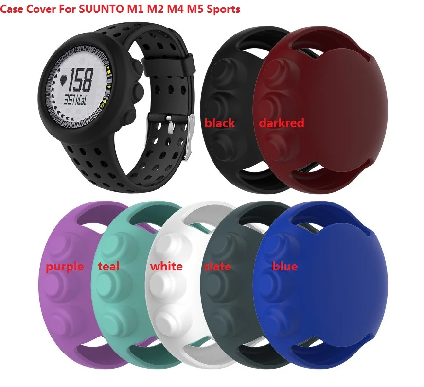 50pcs.Silicone Protective Frame Case Cover For SUNTO M1 M2 M4 M5 Sports Smart Watch
50pcs.Silicone Protective Frame Case Cover For SUNTO M1 M2 M4 M5 Sports Smart Watch
