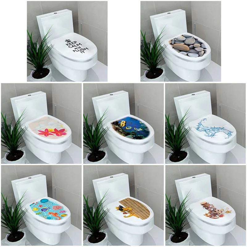 Multi-style Bathroom Stickers On The Toilet Muurstickers Home Decor Waterproof Painting Wall Decal Pegatinas De Pared
Multi-style Bathroom Stickers On The Toilet Muurstickers Home Decor Waterproof Painting Wall Decal Pegatinas De Pared