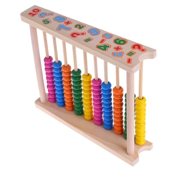 2018 10 Bars Abacus Wooden Bead Maths Counting Educational for Early Learning Educational Preschool Training Toys Kids Gifts
2018 10 Bars Abacus Wooden Bead Maths Counting Educational for Early Learning Educational Preschool Training Toys Kids Gifts