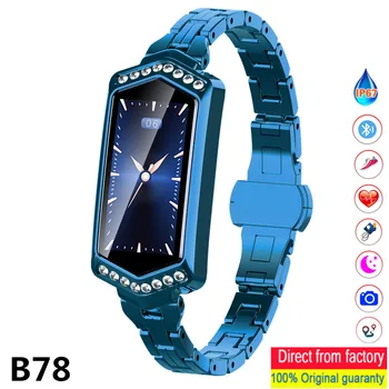 B78 Smart Watch for Women Fitness Bracelet Tracker Heart Rate Monitor Pedometer Blood Pressure Oxygen Smart Watches PK H1 KW10
B78 Smart Watch for Women Fitness Bracelet Tracker Heart Rate Monitor Pedometer Blood Pressure Oxygen Smart Watches PK H1 KW10