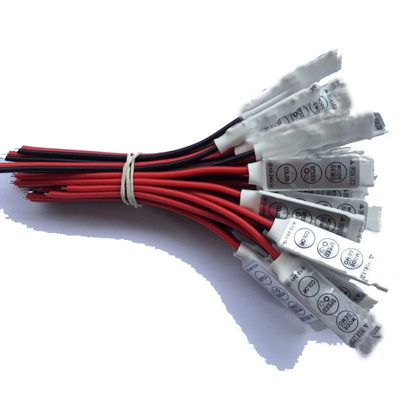 DHL 300pcs MINI LED RGB Controller ,DC12V 6A controller,IR 3remote ,Supply for RGB module and strip
DHL 300pcs MINI LED RGB Controller ,DC12V 6A controller,IR 3remote ,Supply for RGB module and strip
