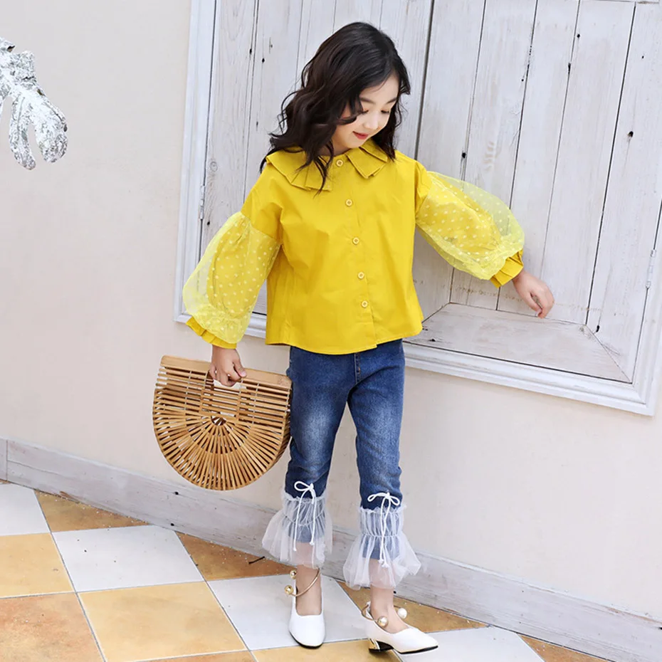 2019 Blouse For Girls Long Sleeve Girls Blouses Spring Lace Girls Clothes 6 8 12 Years Teenage Kids Top Casual Children's Shirt
2019 Blouse For Girls Long Sleeve Girls Blouses Spring Lace Girls Clothes 6 8 12 Years Teenage Kids Top Casual Children's Shirt