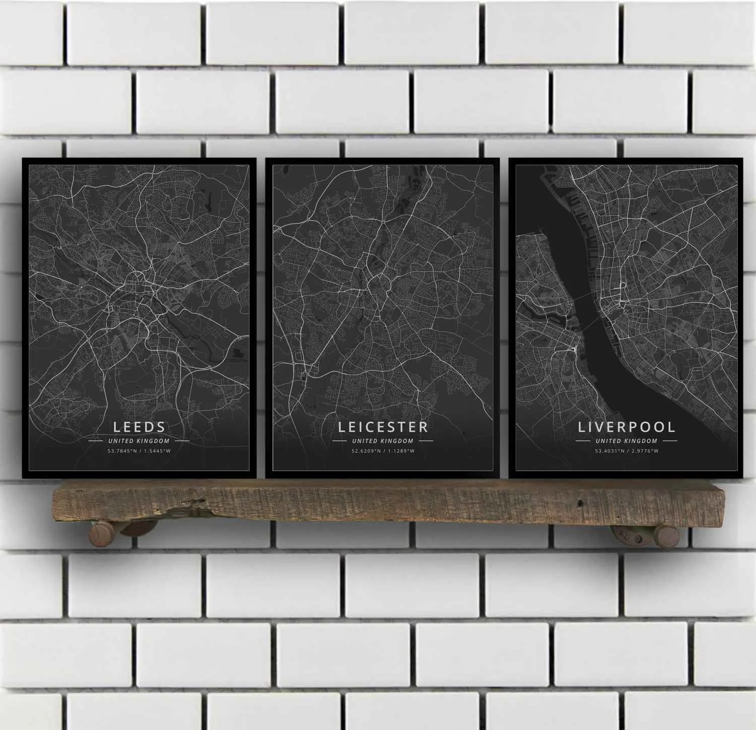 Leeds Leicester Liverpool Luton Manchester Mansfield Middlesbrough Milton Keynes Northampton United Kingdom Poster
Leeds Leicester Liverpool Luton Manchester Mansfield Middlesbrough Milton Keynes Northampton United Kingdom Poster