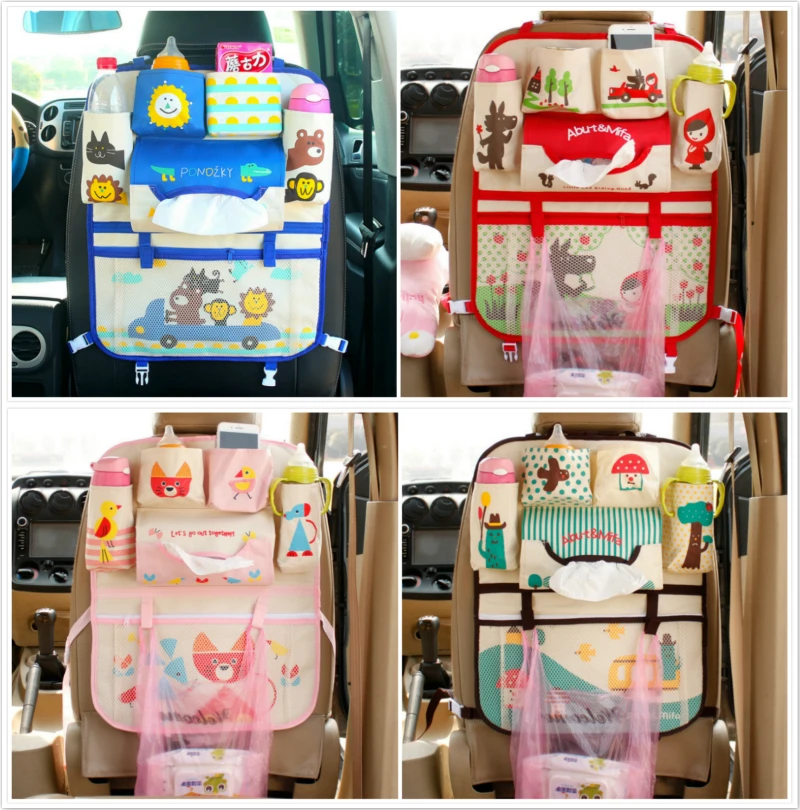 Cartoon Car Seat Back Storage Bag Organizer Car-styling Baby Product Hang Stowing Tidying Auto Interior Accessories
Cartoon Car Seat Back Storage Bag Organizer Car-styling Baby Product Hang Stowing Tidying Auto Interior Accessories