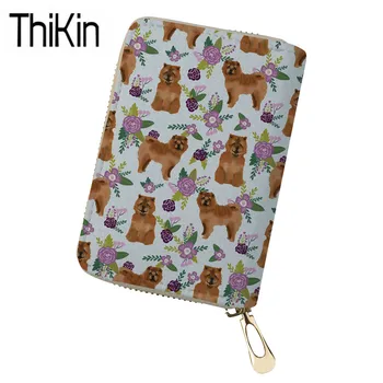THIKIN Chow Dog Printing Card Holders for Credit Card Women Clutch PU Leather ID Card Bags Ladies Function Credit Card Cases
THIKIN Chow Dog Printing Card Holders for Credit Card Women Clutch PU Leather ID Card Bags Ladies Function Credit Card Cases