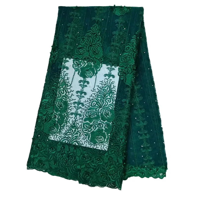 Hot Selling Beaded African Lace Fabrics High Quality Nigerian Lace Fabric For Women Latest Design French Lace FabricHX1654-1
Hot Selling Beaded African Lace Fabrics High Quality Nigerian Lace Fabric For Women Latest Design French Lace FabricHX1654-1