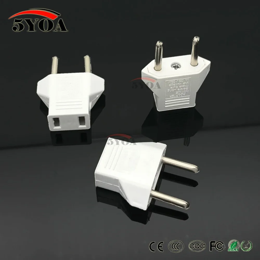 white/black US to EU AC Power Plug Travel Converter Adapter Household Plugs adaptor plug
white/black US to EU AC Power Plug Travel Converter Adapter Household Plugs adaptor plug
