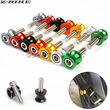 For KAWASAKI ninja 650r er6f er6n f z750 z800 z1000 zx9r zx10r Universal CNC Aluminum Motorcycle parts Swingarm Sliders Spools
For KAWASAKI ninja 650r er6f er6n f z750 z800 z1000 zx9r zx10r Universal CNC Aluminum Motorcycle parts Swingarm Sliders Spools