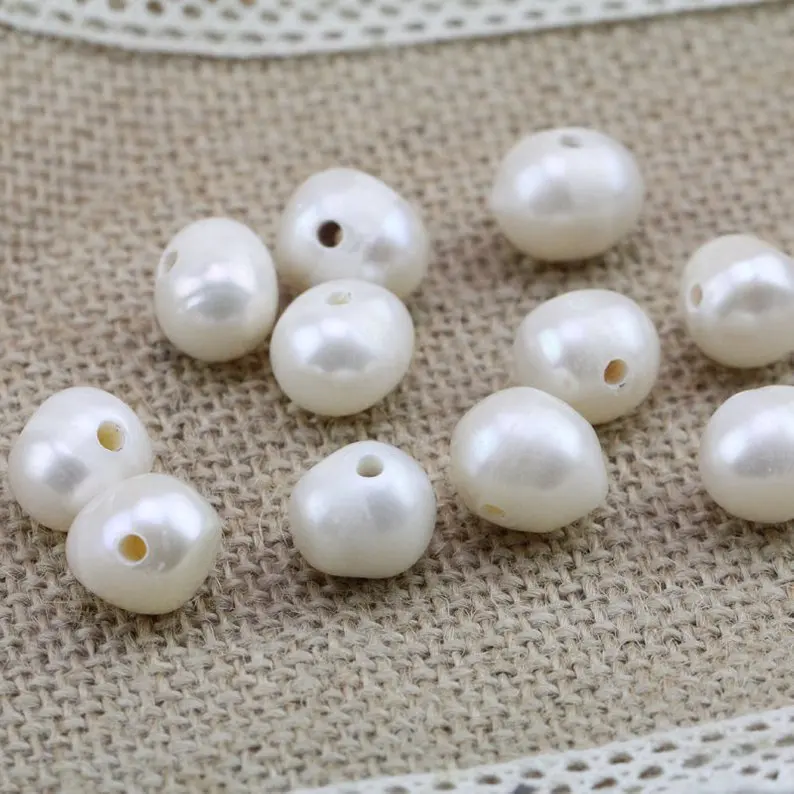 Unique Pearls jewellery Store,11-12mm White Color Freshwater Pearl Loose Beads 1.8mm Large Hole DIY Jewelry
Unique Pearls jewellery Store,11-12mm White Color Freshwater Pearl Loose Beads 1.8mm Large Hole DIY Jewelry