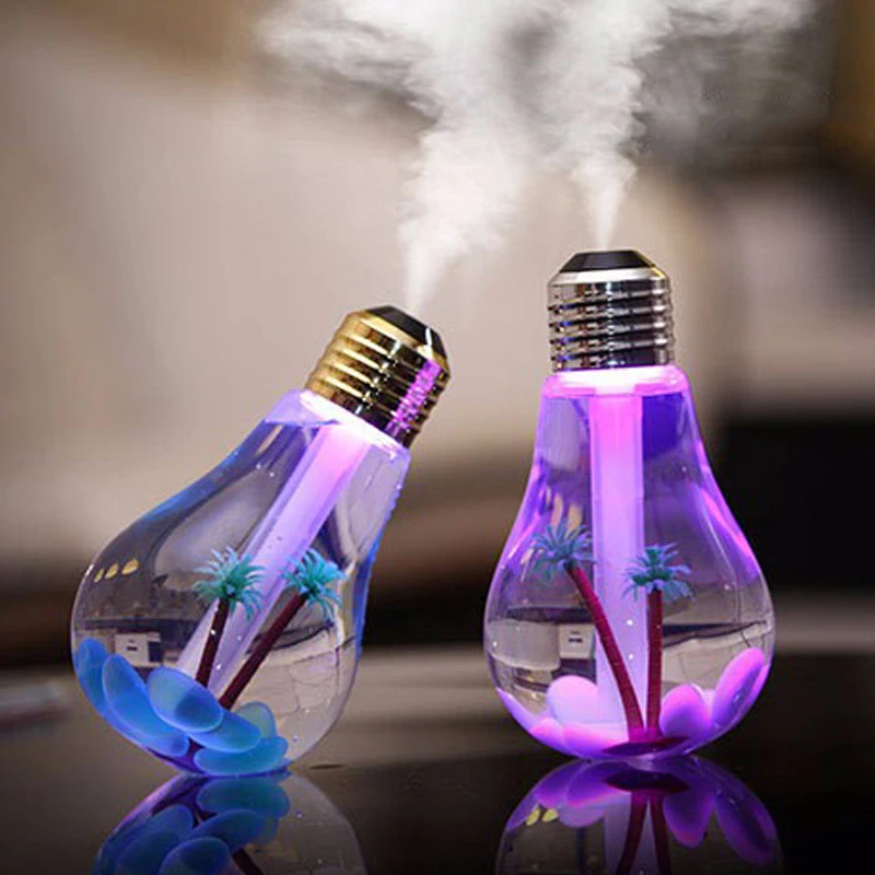 Newest 400ML USB DC 5V 7 Colors Changable Bulb Humidifier Night Light Mini Air Purifier Atomizer For Car Home Table Night Lamp
Newest 400ML USB DC 5V 7 Colors Changable Bulb Humidifier Night Light Mini Air Purifier Atomizer For Car Home Table Night Lamp