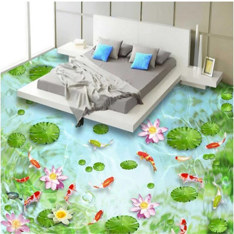 beibehang Custom wallpaper HD clear water Qingtan fish fashion self-adhesive floor thickening waterproof living room painting
beibehang Custom wallpaper HD clear water Qingtan fish fashion self-adhesive floor thickening waterproof living room painting