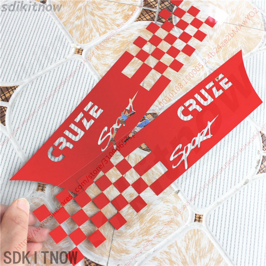 2pcs Car Square Sport Decal Front rear Door Sticker Styling Decoration For chevrolet cruze 2011 2012 2013 2014 2017 accessories
2pcs Car Square Sport Decal Front rear Door Sticker Styling Decoration For chevrolet cruze 2011 2012 2013 2014 2017 accessories