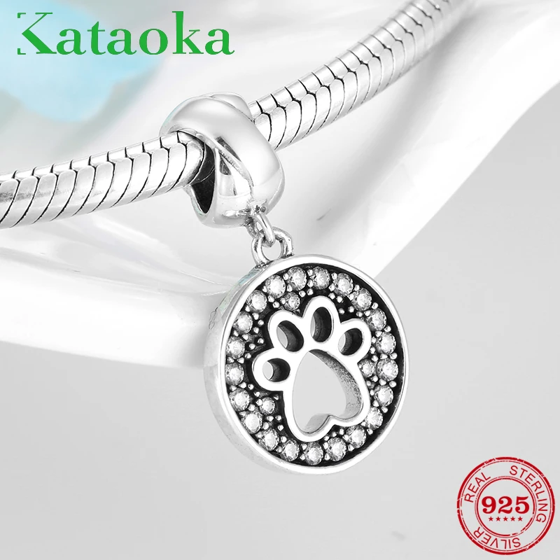 925 Sterling Silver Hollow out lovely cat claw Pendants Beads fits Original Pandora charms Bracelet Bangle DIY Jewelry making
925 Sterling Silver Hollow out lovely cat claw Pendants Beads fits Original Pandora charms Bracelet Bangle DIY Jewelry making