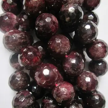 Genuine Faceted Garnet Beads - Round 8 mm Gemstone Beads - Full Strand 15 1/2", 48 beads, A-Quality
Genuine Faceted Garnet Beads - Round 8 mm Gemstone Beads - Full Strand 15 1/2", 48 beads, A-Quality