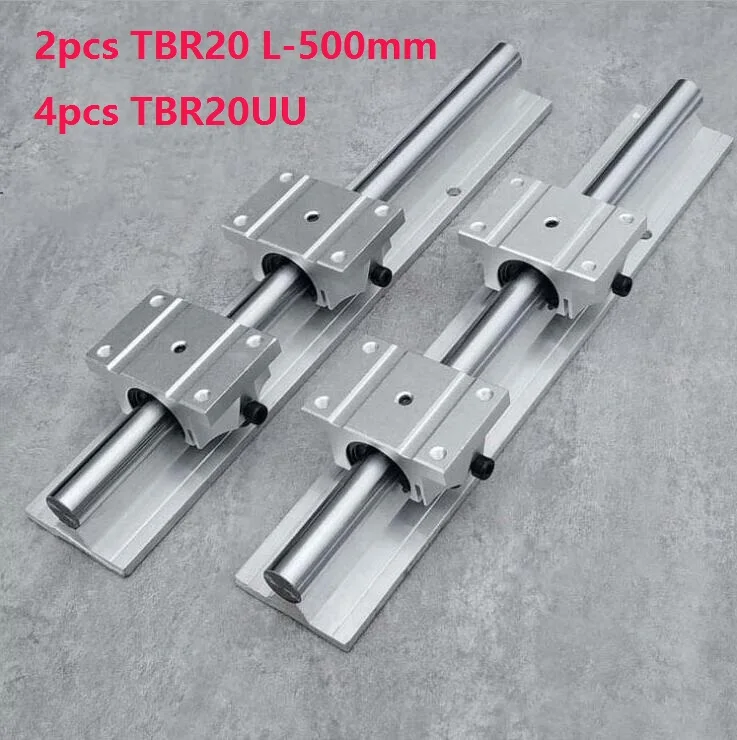 Линейные подшипниковые блоки TBR20UU, 2 шт., поддержка L-500mm, рельсовая линейная направляющая + 4 шт., для фрезерных станков с ЧПУ
Линейные подшипниковые блоки TBR20UU, 2 шт., поддержка L-500mm, рельсовая линейная направляющая + 4 шт., для фрезерных станков с ЧПУ