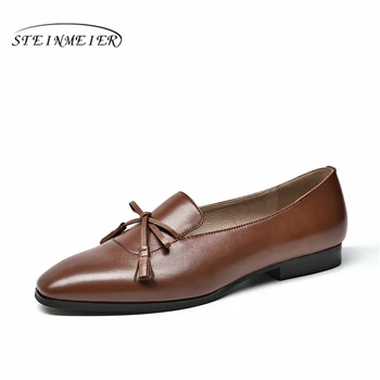 Genuine Leather Women Flats Oxford Shoes Woman Sneakers lady brogues Vintage Casual shoes for Women Footwear 2020 black brown
Genuine Leather Women Flats Oxford Shoes Woman Sneakers lady brogues Vintage Casual shoes for Women Footwear 2020 black brown