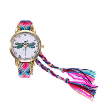 Geneva dragonflyPattern Gold Alloy Dial Wool Alloy 20mm Strap Ladies Luxury Quartz Watch Student Women Watches Wristwatch
Geneva dragonflyPattern Gold Alloy Dial Wool Alloy 20mm Strap Ladies Luxury Quartz Watch Student Women Watches Wristwatch