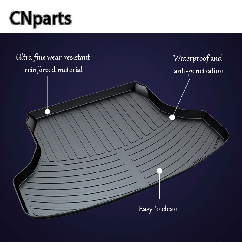 CNparts Car Cargo Liner rear trunk mat For Nissan Sylphy B17 X-trail T31 T32 Tiida Teana J32 L33 Qashqai Anti-slip mat Boot Tray
CNparts Car Cargo Liner rear trunk mat For Nissan Sylphy B17 X-trail T31 T32 Tiida Teana J32 L33 Qashqai Anti-slip mat Boot Tray