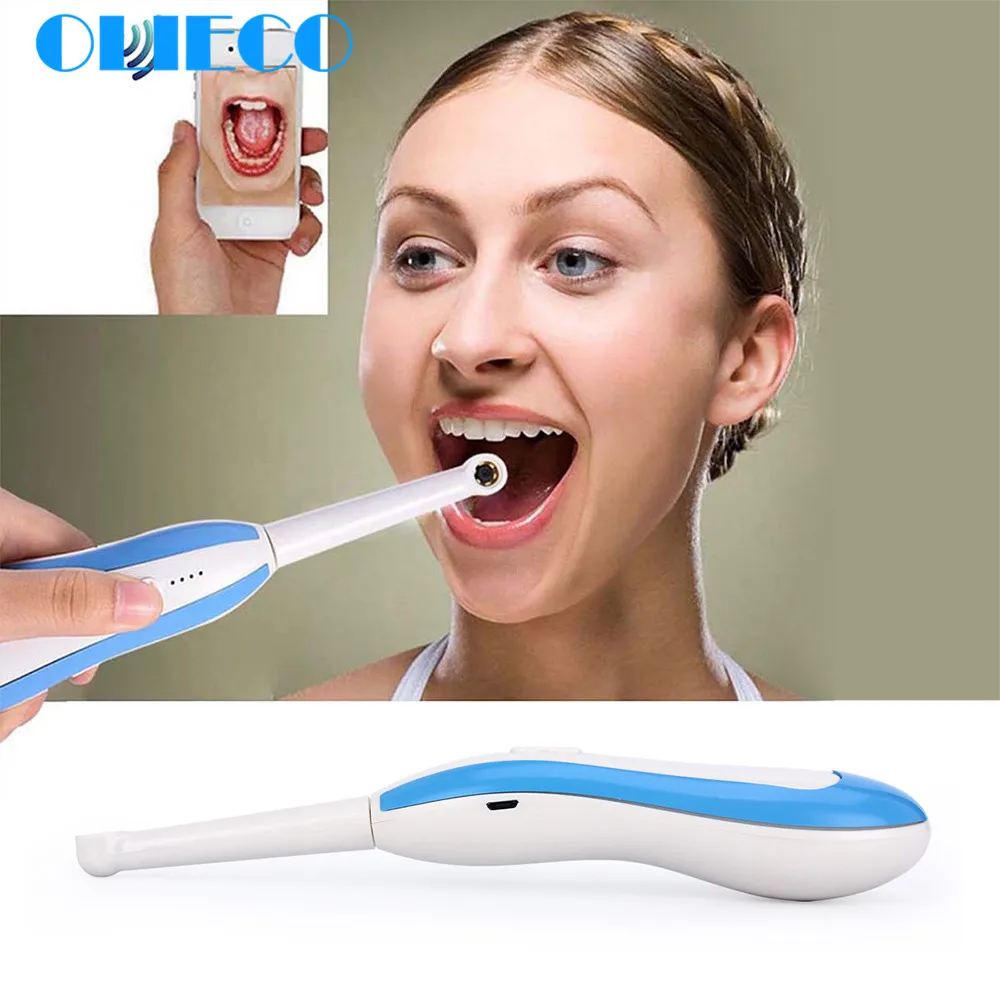 WiFi Intraoral Camera HD Mini Wireless Oral Camera for Phone & Computer with LED Light Dental Intraoarl Cameral Home Family Use
WiFi Intraoral Camera HD Mini Wireless Oral Camera for Phone & Computer with LED Light Dental Intraoarl Cameral Home Family Use