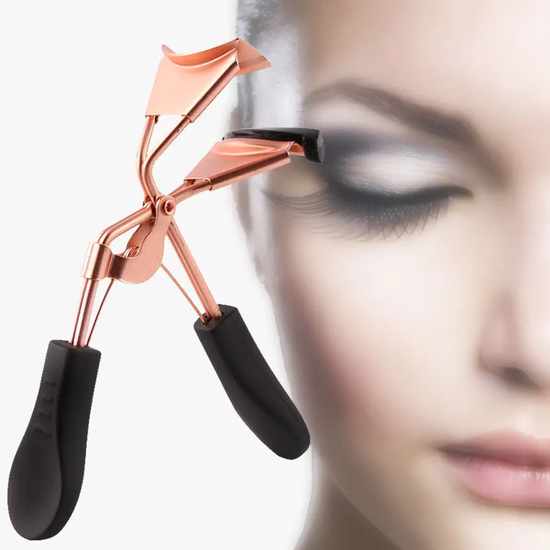 1pc Woman Rose Gold Eyelashes Curler Supplementer Clip with Black Handle Eyelash Curler Replacement Pads Makeup Tools
1pc Woman Rose Gold Eyelashes Curler Supplementer Clip with Black Handle Eyelash Curler Replacement Pads Makeup Tools