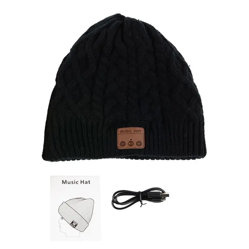 Winter Warm Wireless Bluetooth Earphone Thick Knit Beanie Hat Include Built-in Stereo Headset Headphone Speaker Mic
Winter Warm Wireless Bluetooth Earphone Thick Knit Beanie Hat Include Built-in Stereo Headset Headphone Speaker Mic